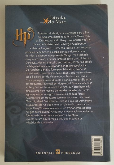 3 livros harry potter muito giros