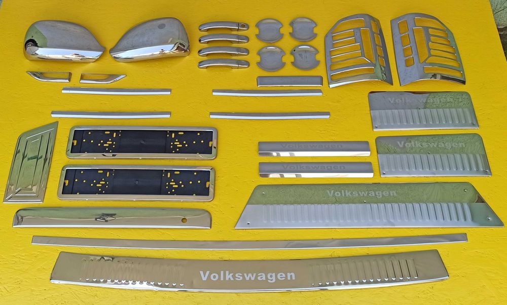 Хром Декор накладки на Volkswagen Transporter T6 Фольксваген Т6 15-19р
