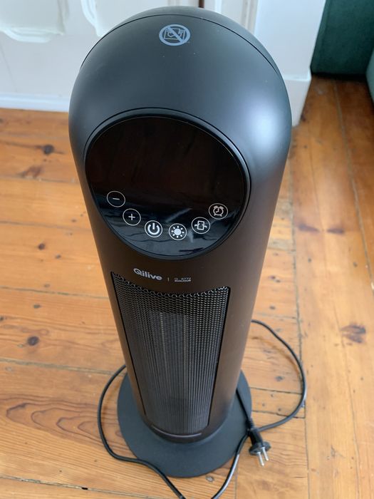 Aquecedor de torre em cerâmica Qilive