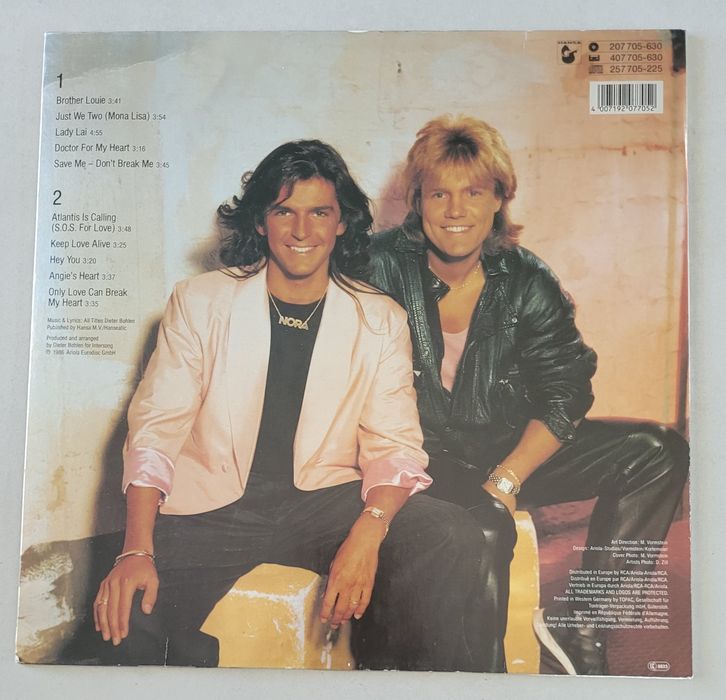 Modern Talking - Ready For Romance (The 3rd Album) LP 1986 Eu. VG+
