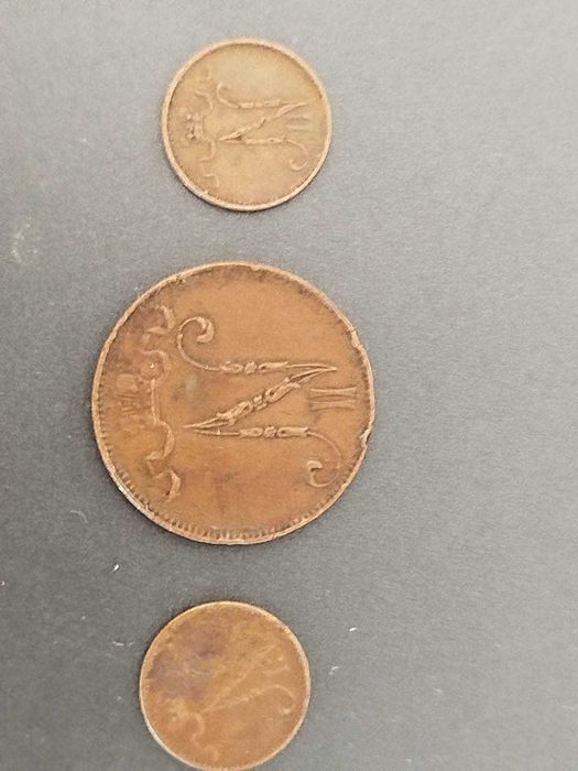 Moedas antigas da Finlândia Pennia 1915