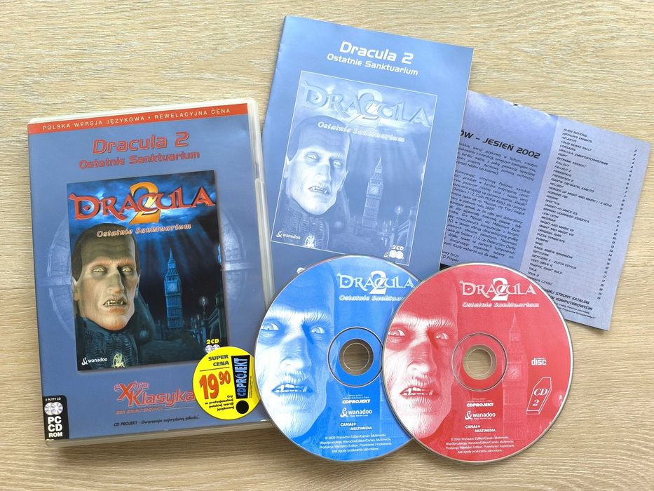 Dracula 2 Ostatnie Sanktuarium [PC] (POLSKA WERSJA) - Extra Klasyka