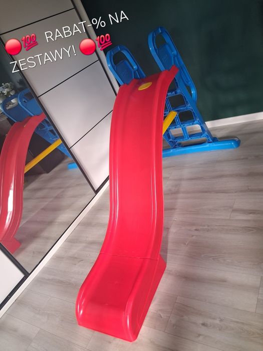 Zjeżdżalnia DOLU 50kg + 36 mcy