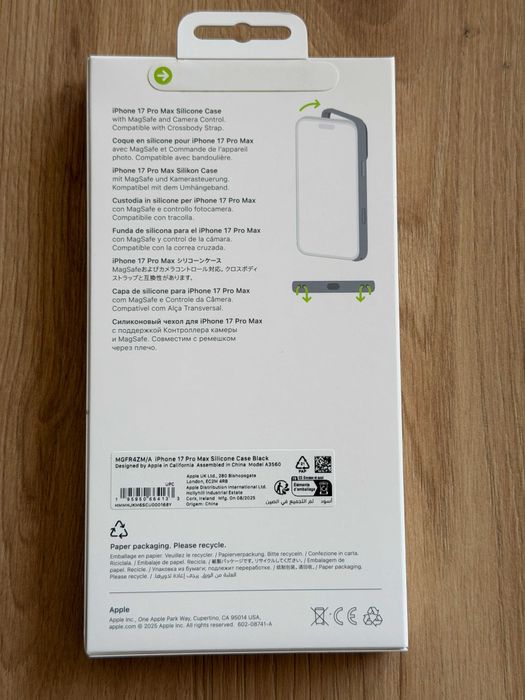 Nowe oryginalne Etui Apple iPhone 17 Pro Max z MagSafe