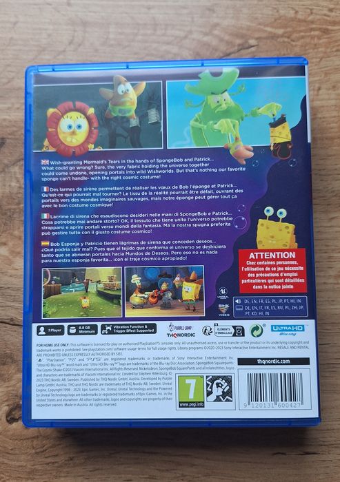 SpongeBob Cosmic Shake  PS5