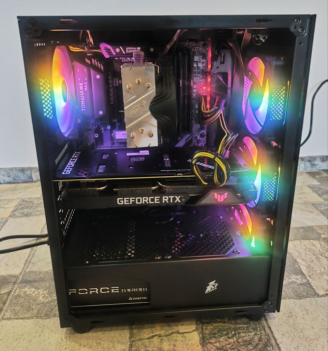 Компʼютер Ryzen 5 5600x, RTX3070, Kingston Fury 16gb, MSI B450