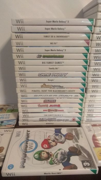 Nintendo Wii gry.