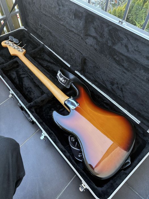 Gitara basowa Fender Jazz Bass (Made in Japan) JB62M Middle Scale 3TS 1993-1994 Fujigen