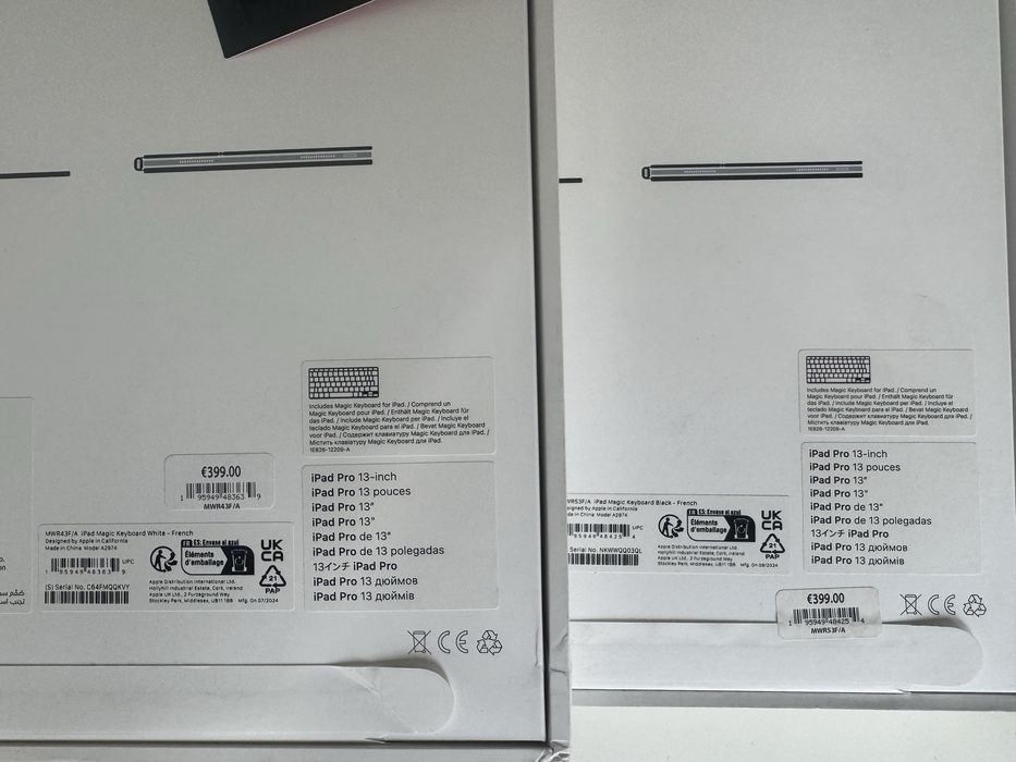 Apple Magic Keyboard for iPad Pro 11 13 M4 2024 Оригинал MVR53, MVR43