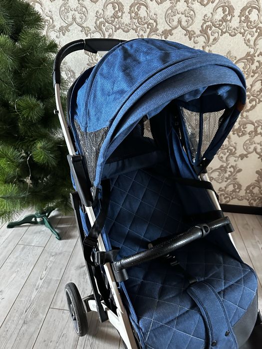 Коляска прогулянкова Yoya Plus Pro-21 Синя складна книжка