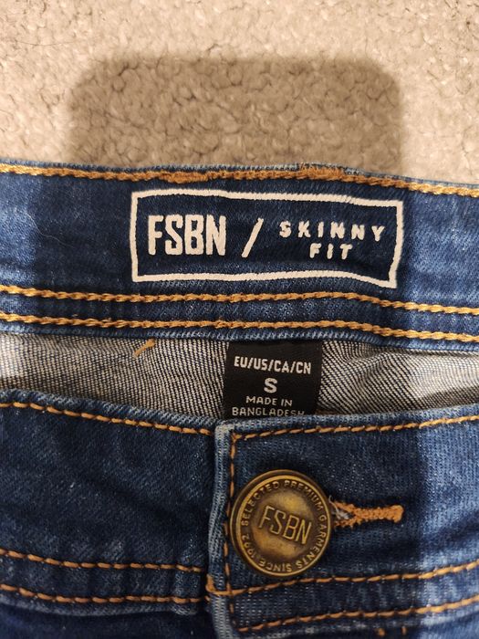 Spodenki męskie jeans