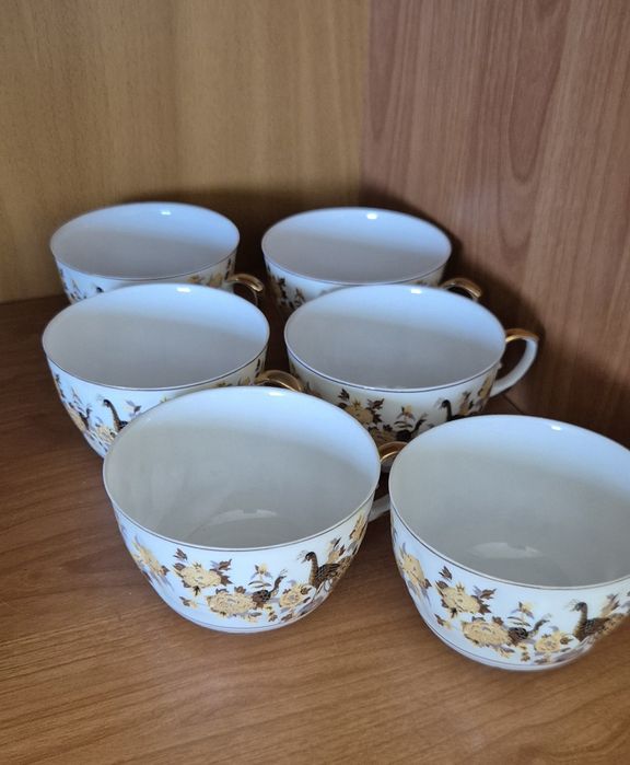Porcelanowy zestaw chiński Paw