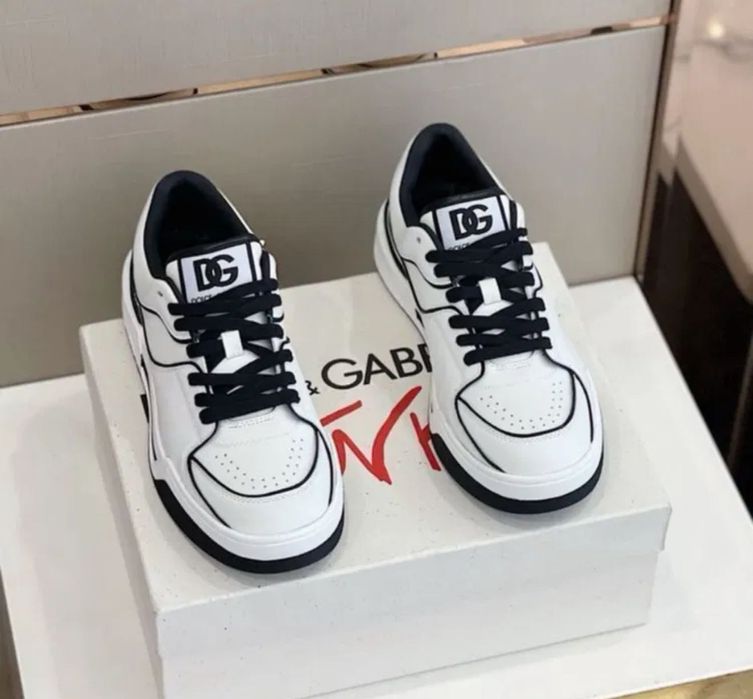 Buty ze skóry naturalnej Dolce&Gabbana