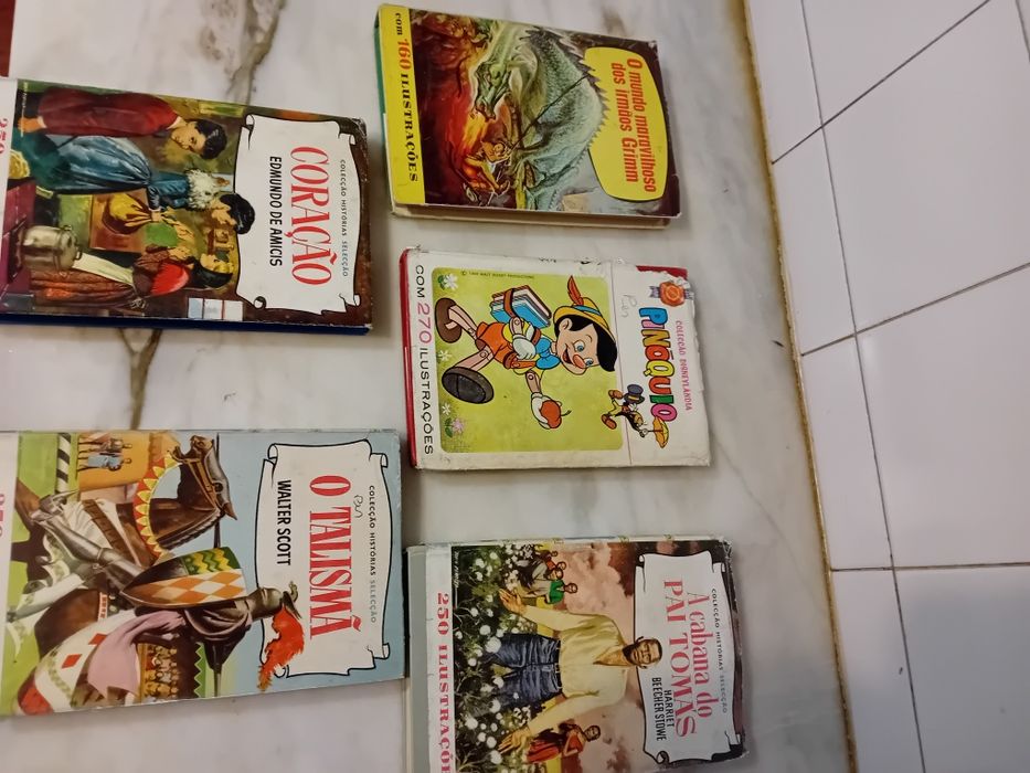 Conjunto de 5 Livros Infantis Colecção Histórias Selecção