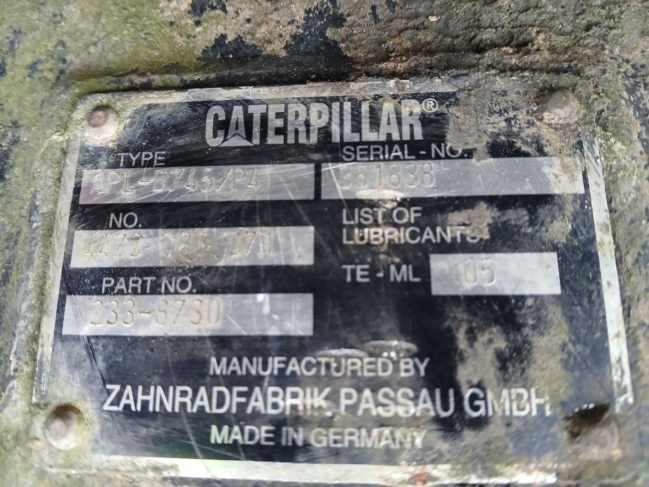Most przedni cat 313c APL-B745/P4