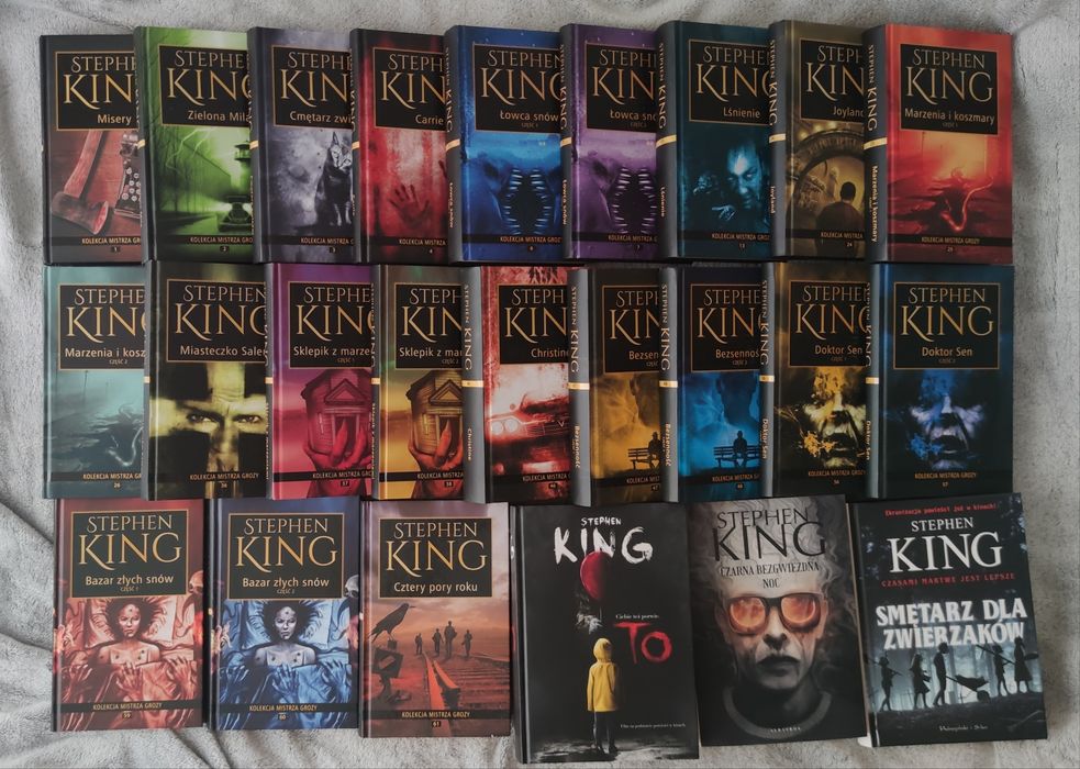 Stephen King 24 książki (nowe) OKAZJA
