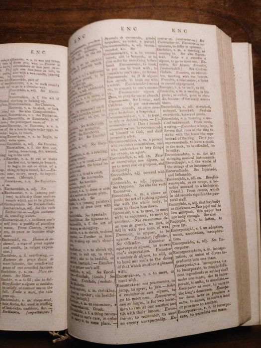 António Vieira, A Dictionary of the Portuguese and English Languages