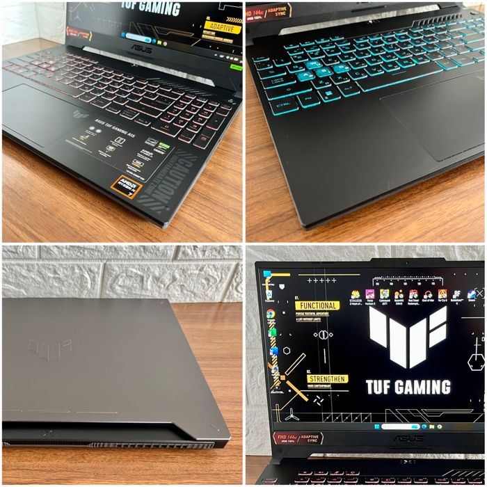 Asus TUF Gaming RGB / Ryzen 7 8845HS + RTX 4070 + 32Gb + коробка