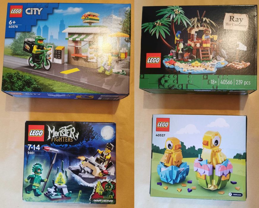 LEGO Promocionais, polybags e porta-chaves