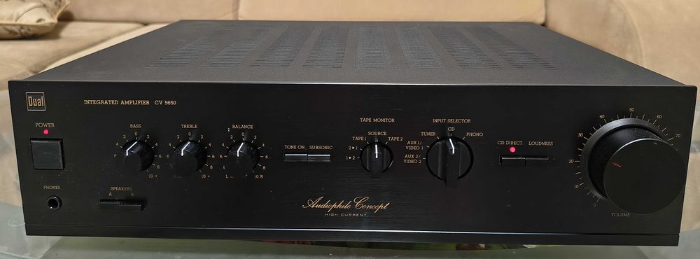 Усилитель DUAL CV 5650 integrated stereo made in West Germany