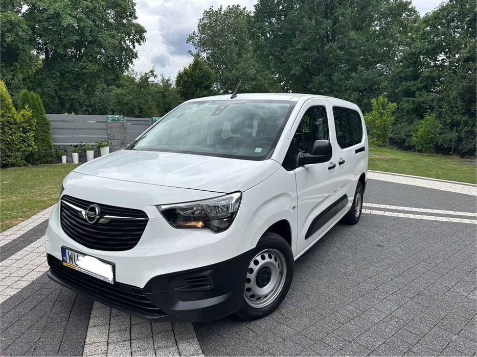 Opel Combo  Maxi 2022 5osobowy salon pl 1właściciel bezwypadkowy stan bdb inwalida