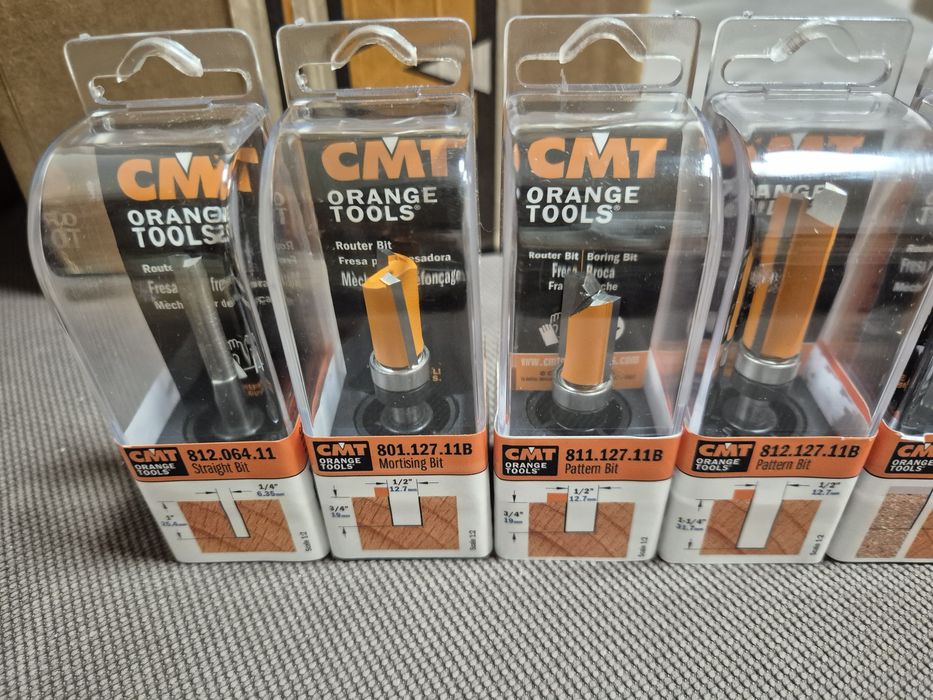 CMT Router bit фрезы для ручного фрезера Makita, DeWalt, Bosch фреза