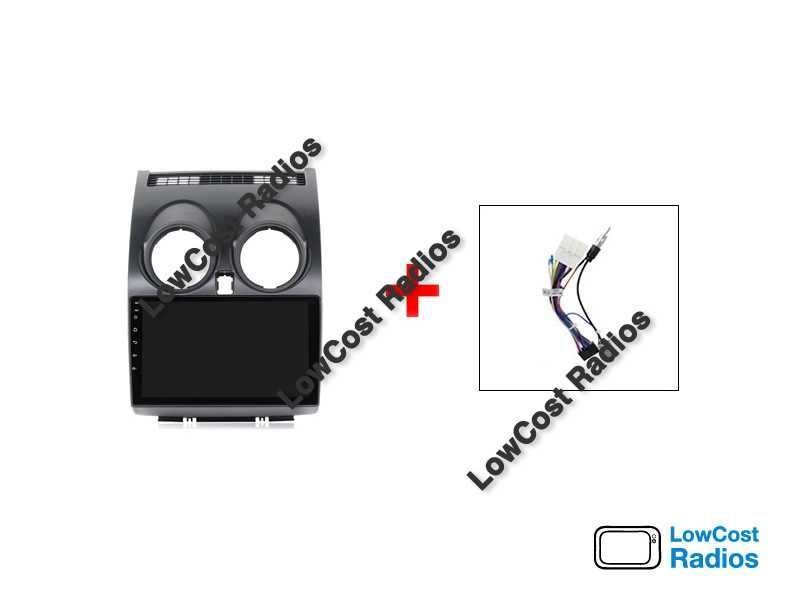 *(NOVO) Rádio 2DIN 9" Nissan QASHQAI J10 (2006 a 2014) • Android 15