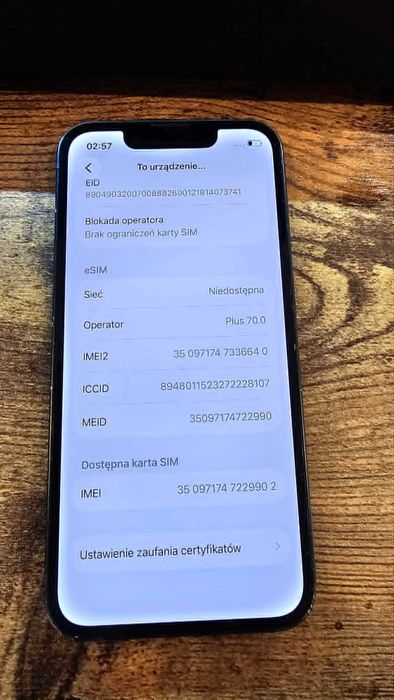 Iphone 13mini 128Gb Bat:86% Black Gwarancja/SklepGSM/Lwsk