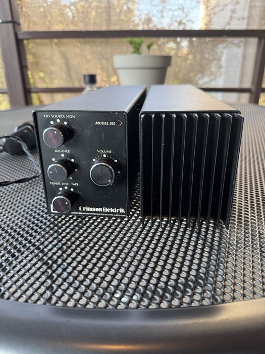 Продам английскую связку Crimson Elektrik 510+520