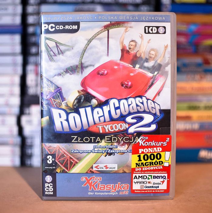 PC # Extra Klasyka - RollerCoaster Tycoon 2 Złota Edycja
