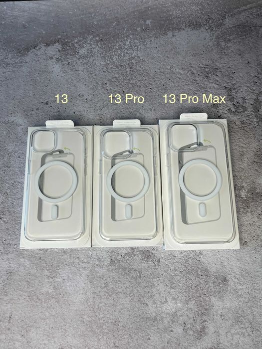 Чохол Clear Case MagSafe + Animation для iPhone 13 13 Pro Max Айфон