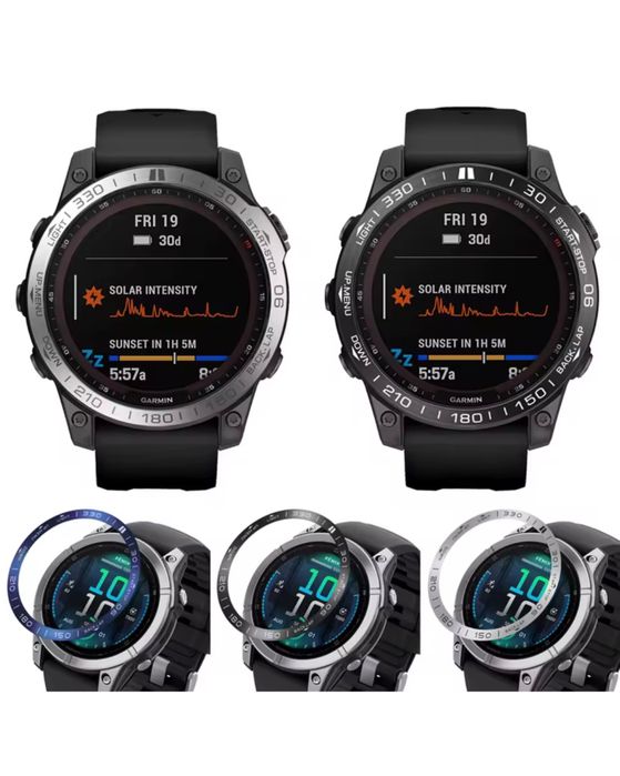 Захист безеля Garmin Fenix 8/7X/7/6X/6/6 Pro/5 Plus / 5/Еріх Защита Безеля-Накладка