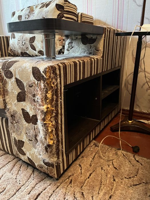 Двух спальный диван + Кресло