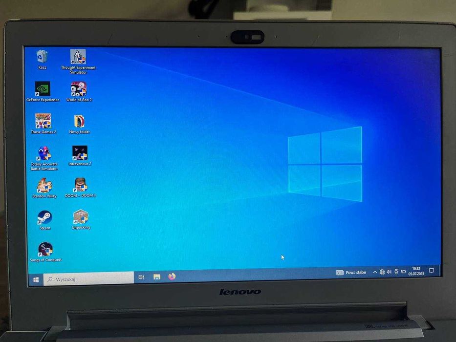 Laptop do gier i pracy – grafika GeForce  I3 Windows 10 + gratisy