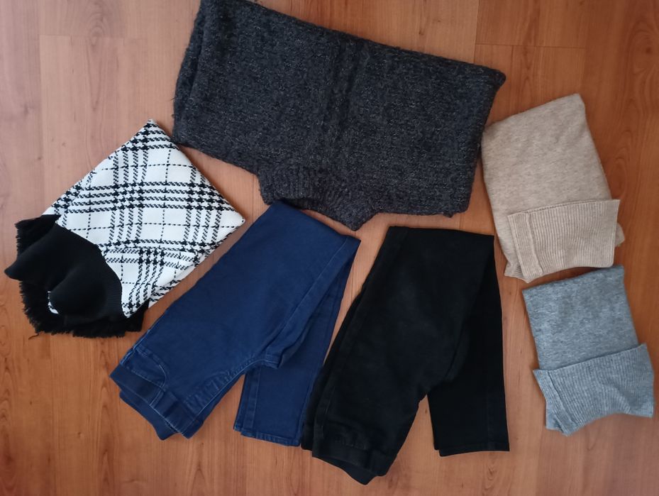 LOTE roupa senhora, 12 peças + 2 malas (inverno e verão)
