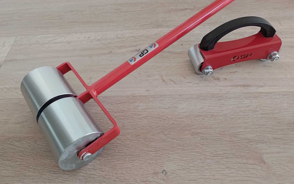 Rolka dociskowa do winyli, EPDM, papy, plandek, folii, wykładzin i innych materiałów - komplet