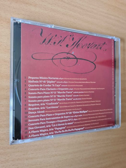 CD audio "Viva Mozart" das comemorações dos 250 anos de Mozart