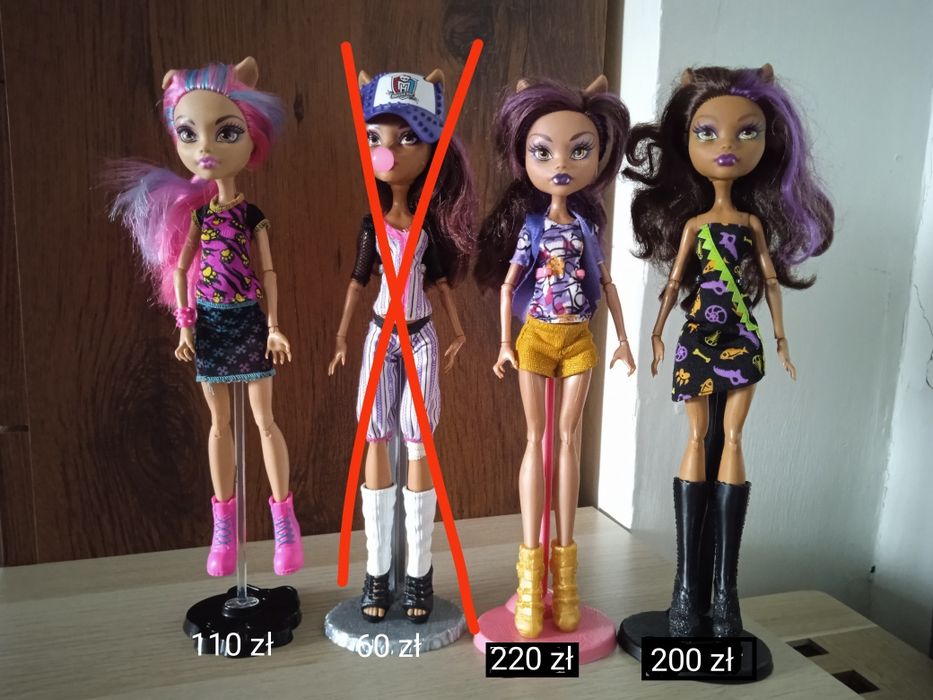Lalki Monster High i inne