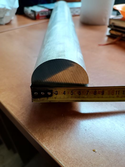 Aluminium, pręt aluminiowy, Wałek aluminiowy PA9 EN AW-7075T6 fi 70mm