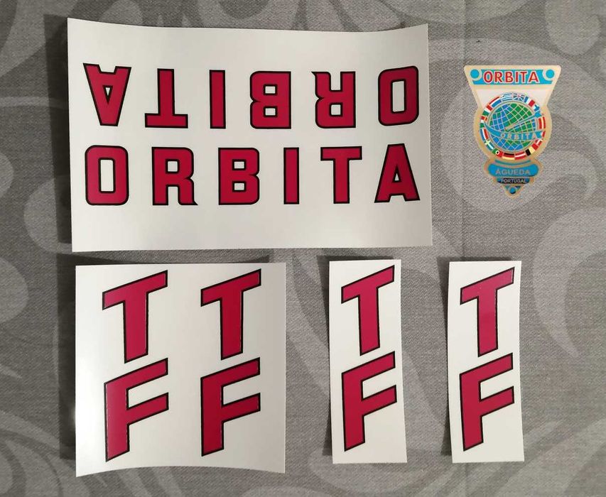Autocolantes de bicicleta Órbita BMX TF