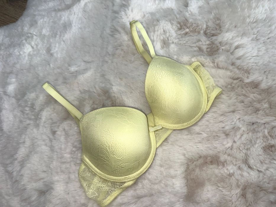 Primark biustonosz delikatnie żółty 75 B