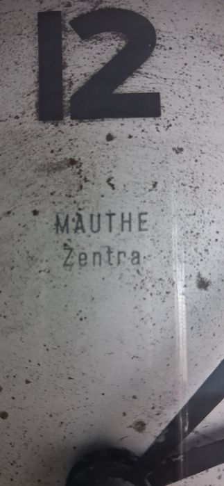 Zegar duży ścienny Mauthe Zentra