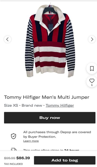 Джемпер Tommy Hilfiger