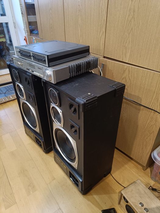 Продам колонки и усилитель звука