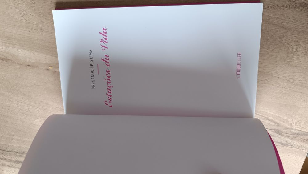 Livro "Estações da vida" de Fernando Reis Lima