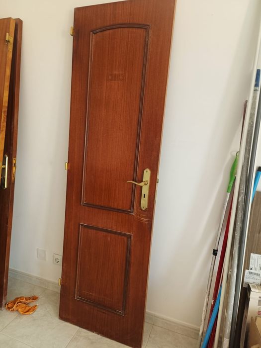 Porta Madeira Maciça