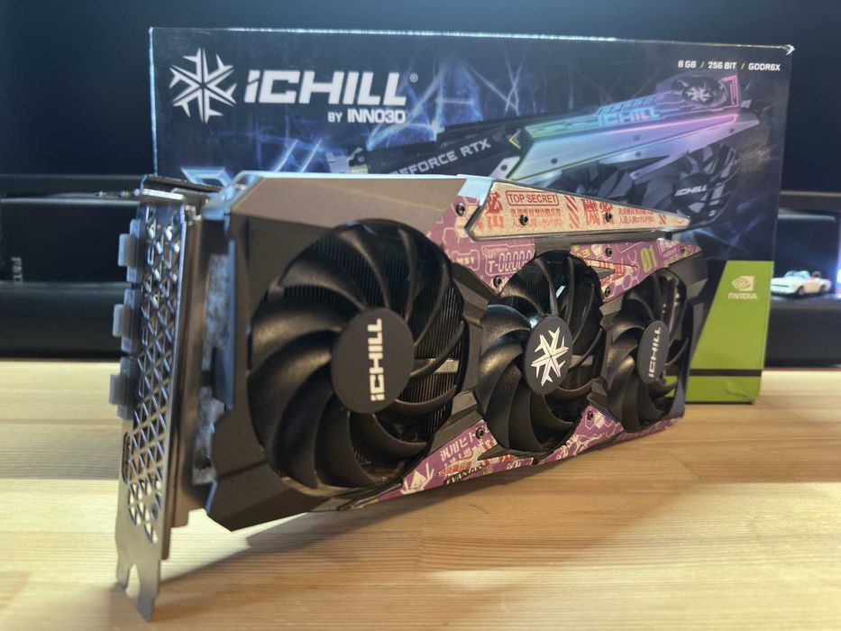 Видеокарта Inno3D GeForce RTX 3070 Ti ICHILL X4 8GB