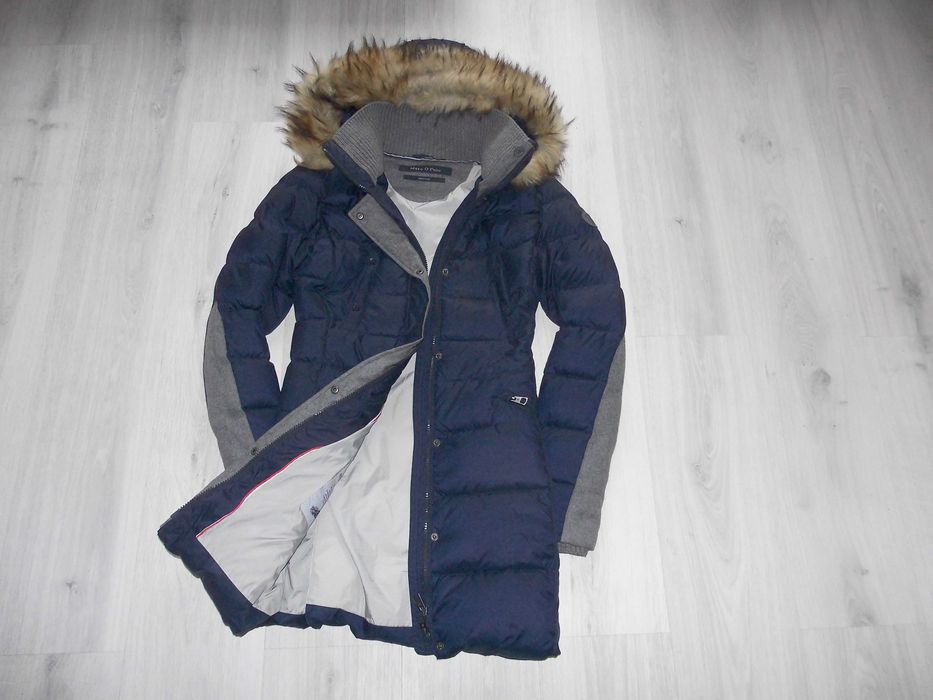 Marc o Polo Down Coat Damski Płaszcz Puchowy Parka Puchowa 42