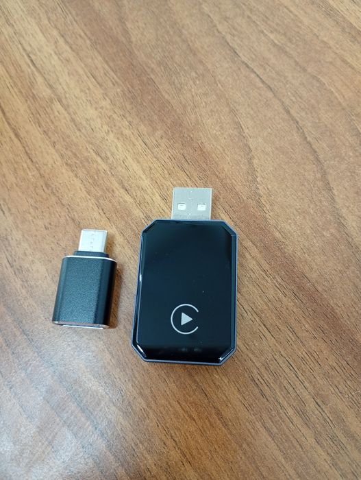 CarPlay wireless 2 w 1 bezprzewodowy adapter samochodowy android auto