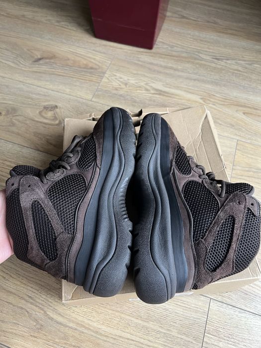 Adidas Yeezy Desert Boot Oil sneakersy wysokie brązowe 42